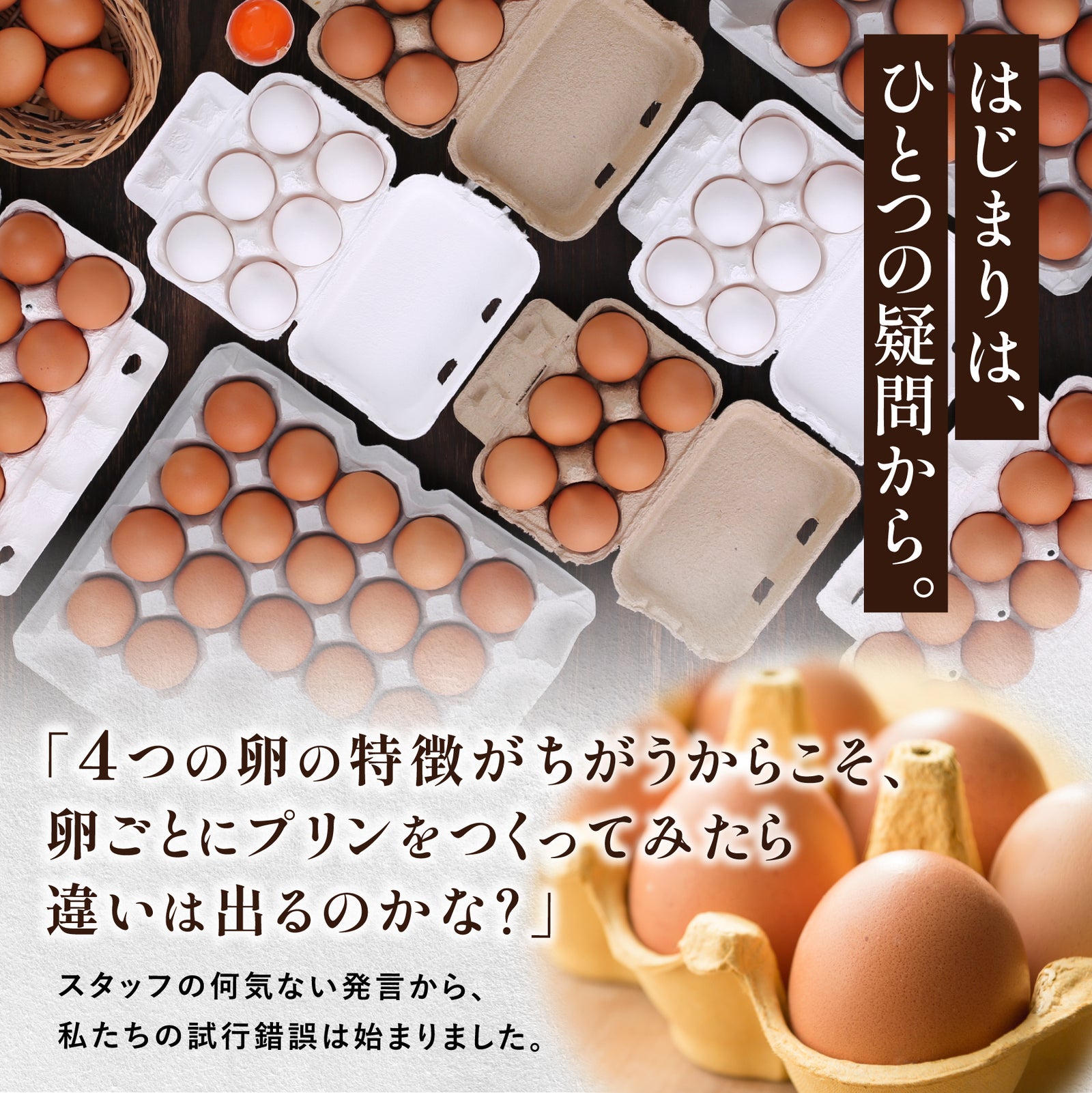egg labo「プリン4種BOX」5月26日出荷分予約販売中！！ – マルフク